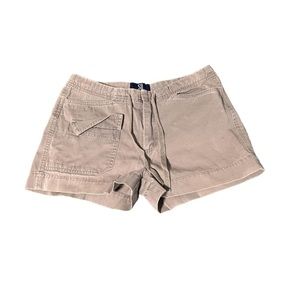 SO brand army green mid rise drawstring cargo shorts - size 5